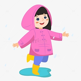 手绘卡通猪猪模特