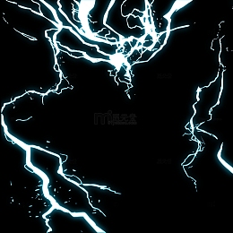 惊蛰春雷闪电闪光免扣元素