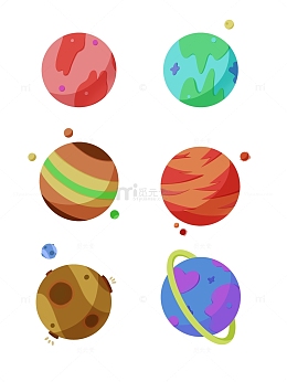 创意小星球组合