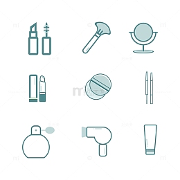 女性化妆品icon