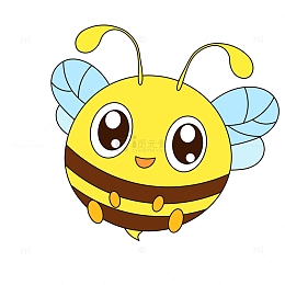 黄色卡通蜜蜂