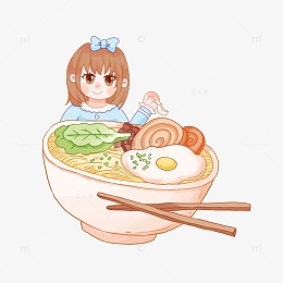 pngpng卡通休闲食品png手绘牛角包甜品插画pngpsdpng褐色国潮国风面