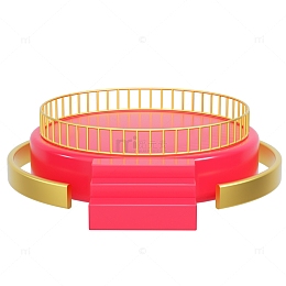 3D元素之电商舞台系列五