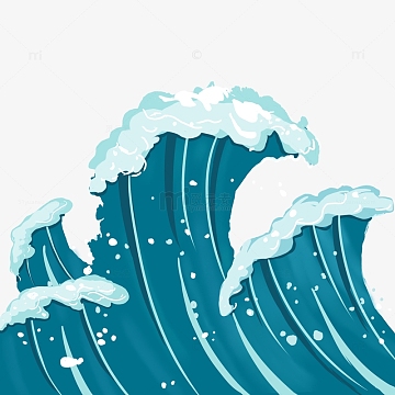 大海海浪素材_大海海浪图片元素-觅元素