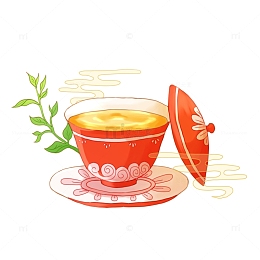 春茶茶叶茶杯泡茶工具茶盖碗茶茶树