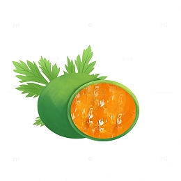 清明节清明青团元素