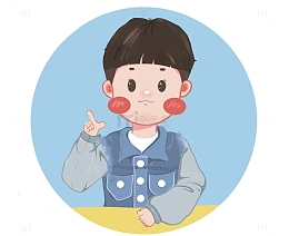 Q版男孩元素