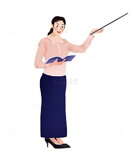 劳动节教师老师劳动人民手绘插画