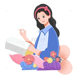 五一劳动节教师老师手绘卡通