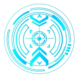 科技箭头边框互联网元素