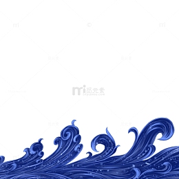 深海海浪素材