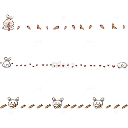 兔子胡萝卜爱心