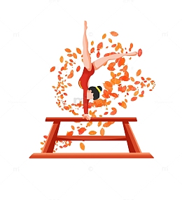 中国体操女孩