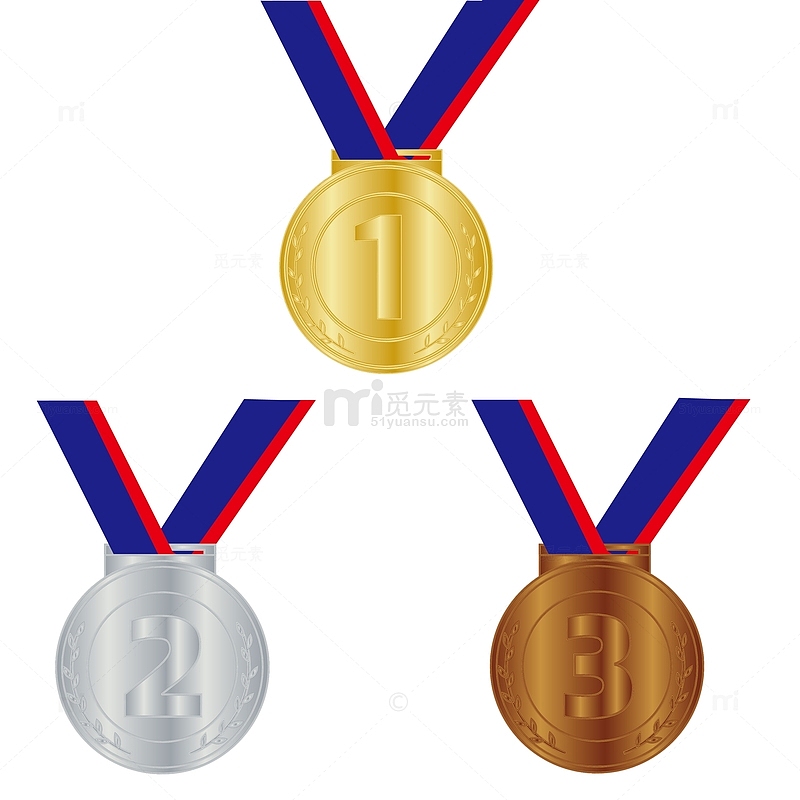 亚运会金银铜奖牌