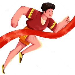 亚运会赛跑奔跑冲刺体育运动员