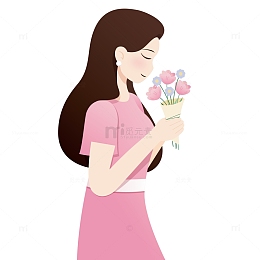 母亲节妇女节520温柔女性鲜花