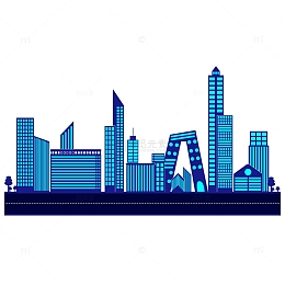 科技感建筑城市