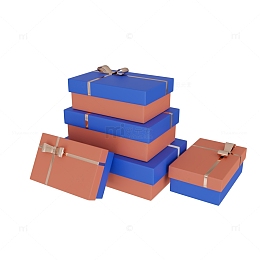 3D立体商品包装礼盒礼品堆