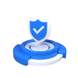 3d安全图标