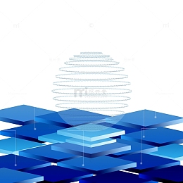 2.5D大数据企业互联网科技可视化