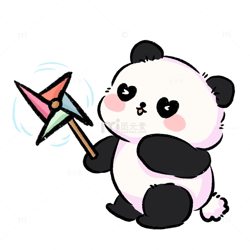 可爱小动物大熊猫