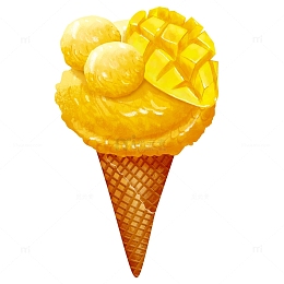 夏天冰淇淋雪糕