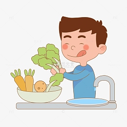 春季背景卡通漫画海报素材