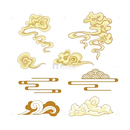 端午祥云传统花纹云彩