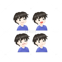 儿童男孩表情包