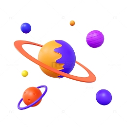 3D宇宙太空星球