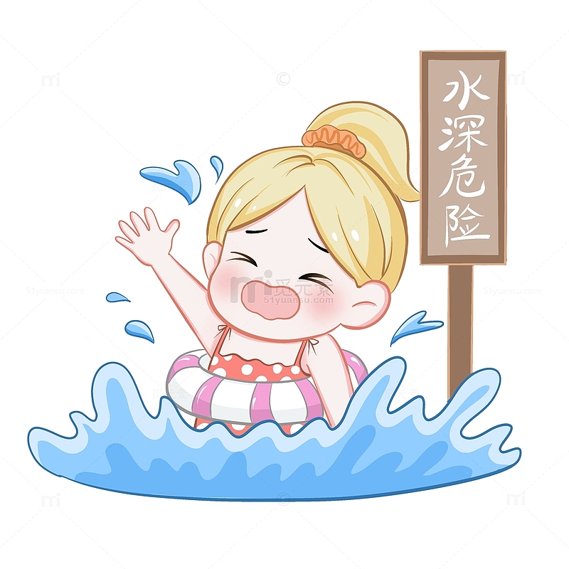 暑假防溺水禁止下水