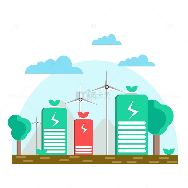 绿色电池环保能源