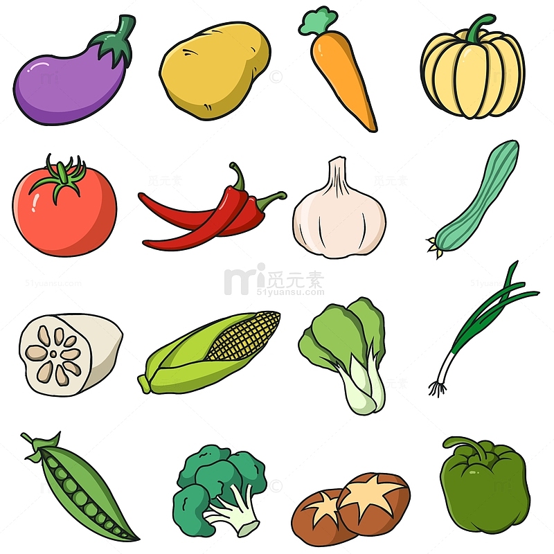 蔬菜水果插图