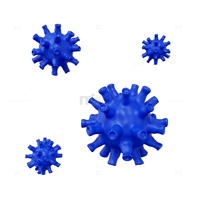 3D病毒病菌细胞细菌