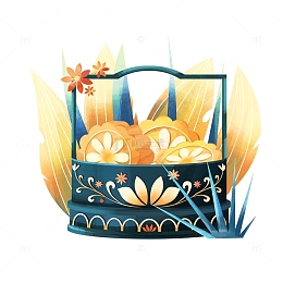 简约国风中秋礼盒月饼