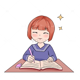 开学季上学做作业