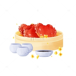 国风简约中秋金秋大闸蟹