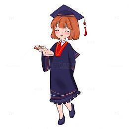 开学季学士服学士