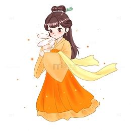 嫦娥玉兔中秋节