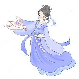 嫦娥仙女和玉兔