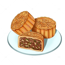 中秋月饼五仁月饼