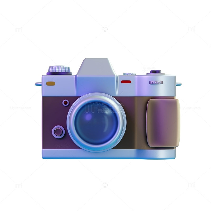 3D照相机单反微单电子数码产品模型