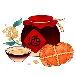 桂花|茶|酒桂花酒大闸蟹桂花枝