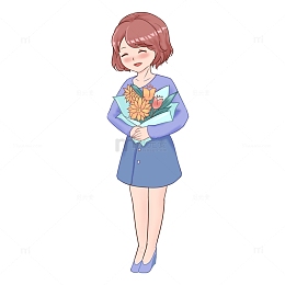 教师节收到鲜花