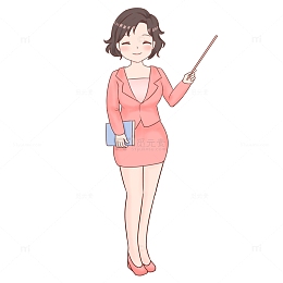 教师节老师上课人物