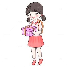 教师节学生准备礼物送老师