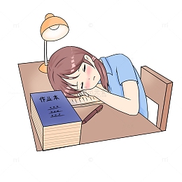 教师节灯光下的老师辛苦熬夜批改作业