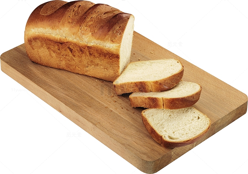 砧板切片面包