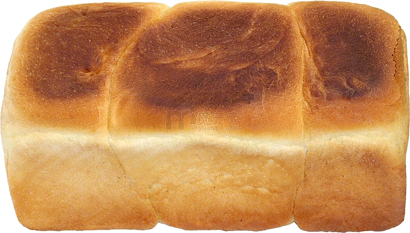 长方形白面包
