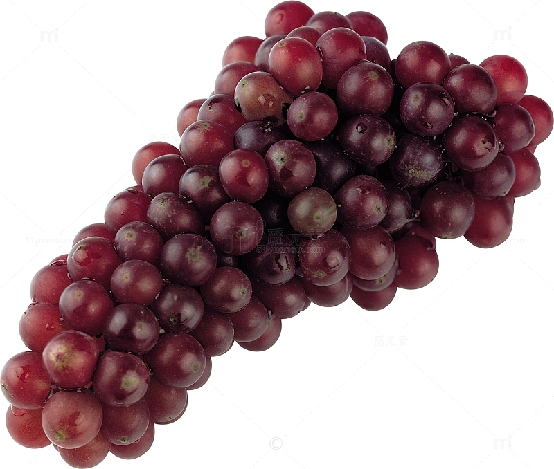 紫红色葡萄